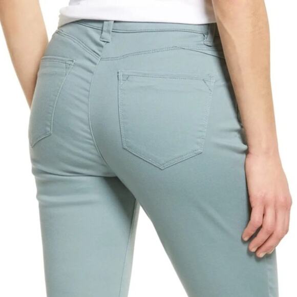 Wit & Wisdom Dusty Blue AbSolution High Waist Ankle Skinny Pants Size 0 - Picture 7 of 16